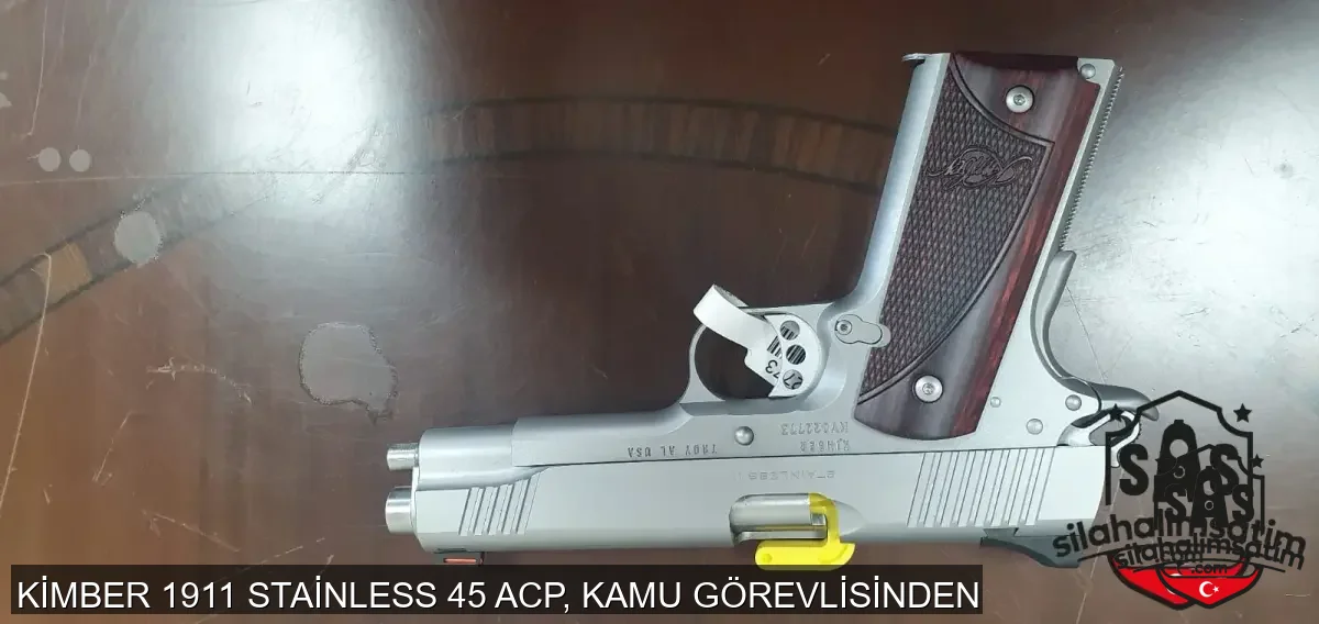 ACIL KİMBER 1911 STAİNLESS 45 ACP, KAMU GÖREVLİSİNDEN - 3