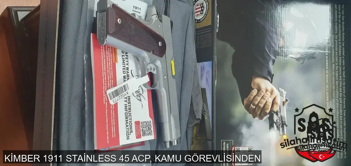 ACIL KİMBER 1911 STAİNLESS 45 ACP, KAMU GÖREVLİSİNDEN - 4