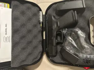 KAMU GÖREVLİSİNDEN SIFIR KUTU ATIŞ YAPILMAMIŞ GLOCK G19 GEN5