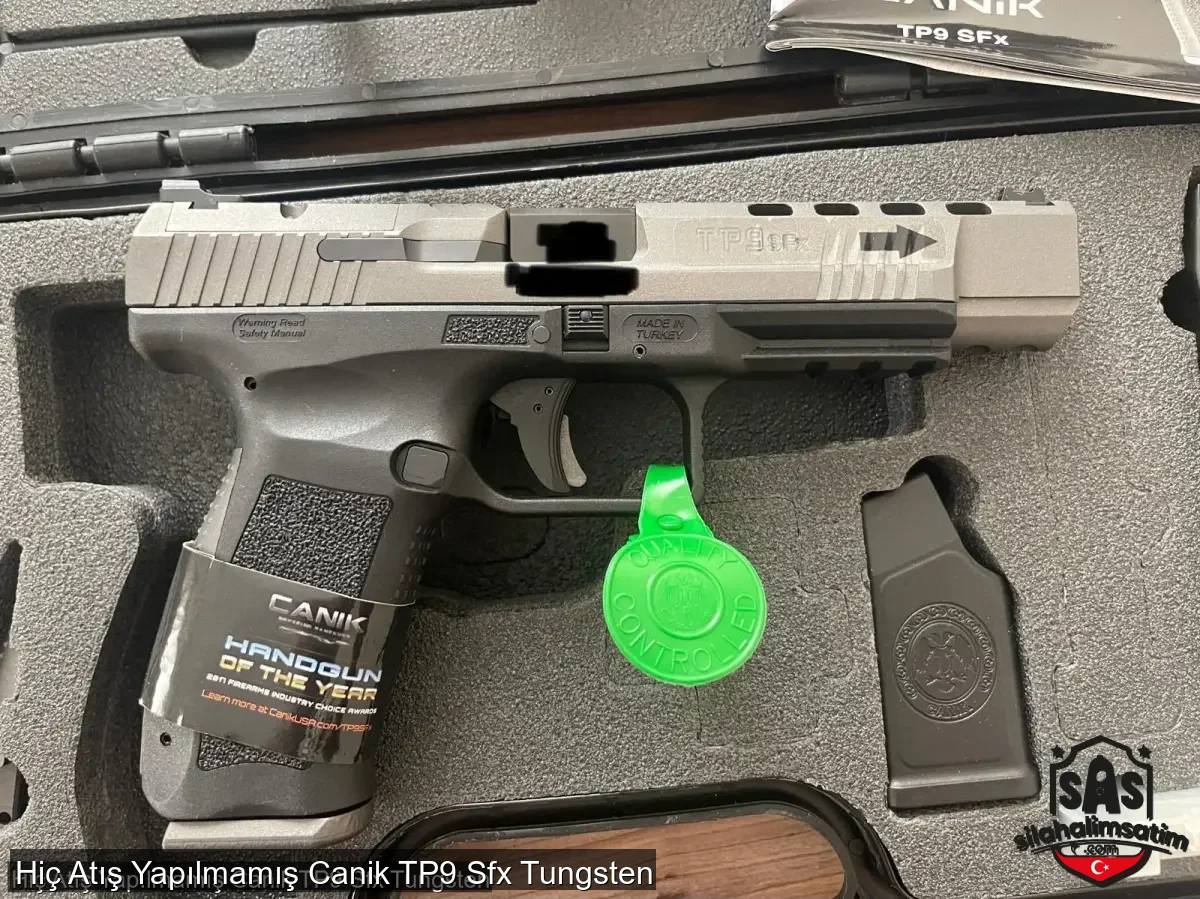 Hiç Atış Yapılmamış Canik TP9 Sfx Tungsten - 1
