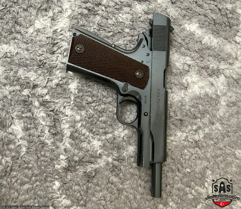 Colt 1911 Süper 38 Auto Nadir Bulunan Tabanca
