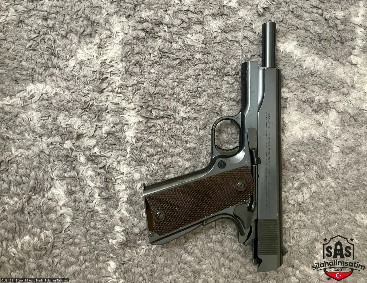 Colt 1911 Süper 38 Auto Nadir Bulunan Tabanca - 2