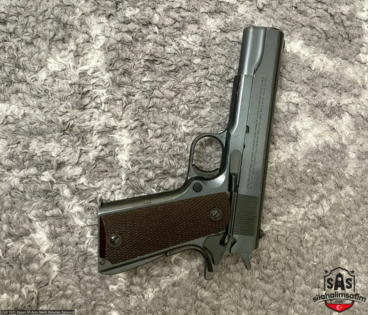 Colt 1911 Süper 38 Auto Nadir Bulunan Tabanca - 3