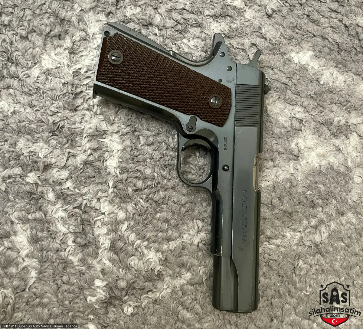 Colt 1911 Süper 38 Auto Nadir Bulunan Tabanca - 4