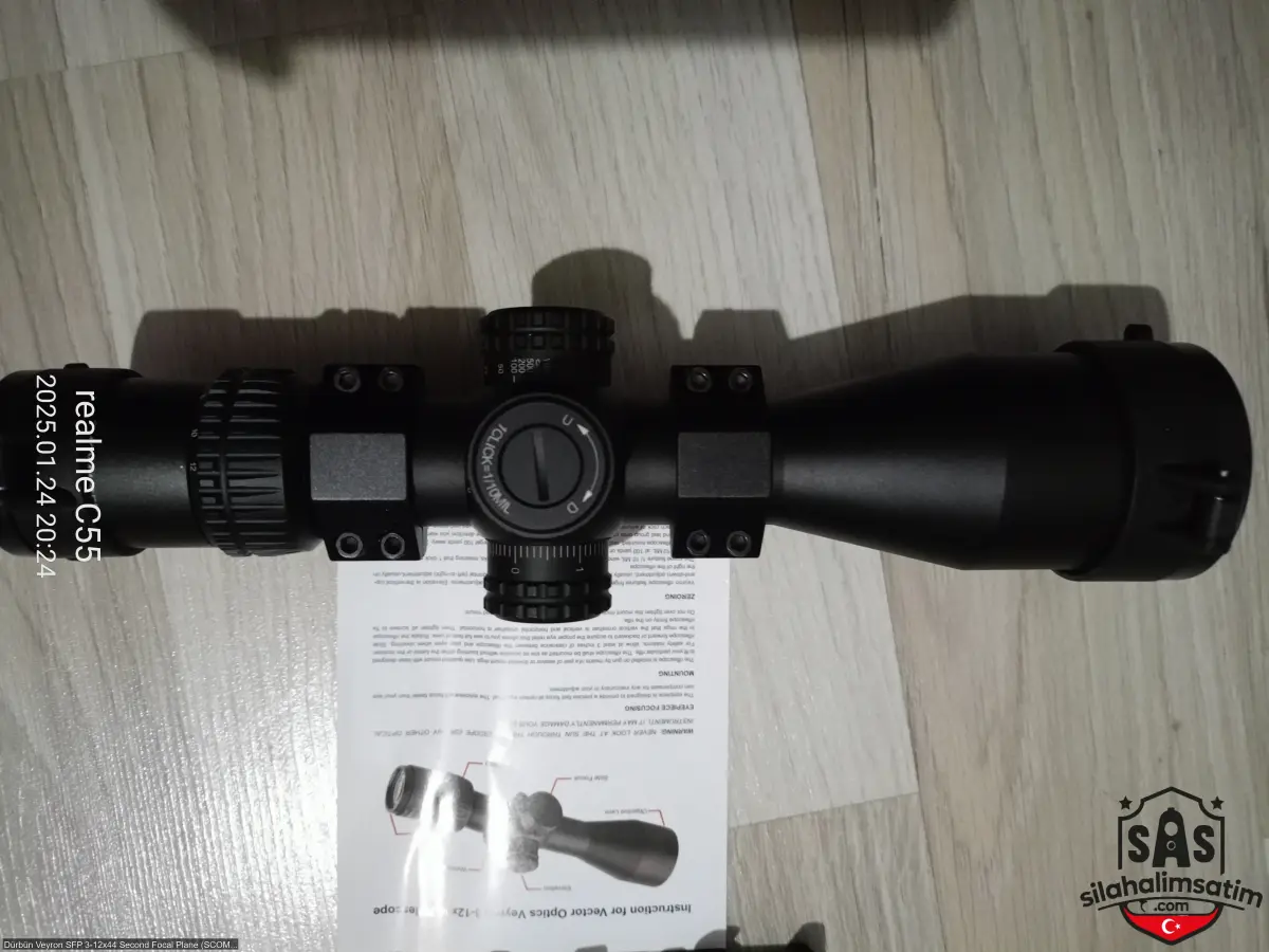 Dürbün Veyron SFP 3-12x44 Second Focal Plane (SCOM-24) - 5