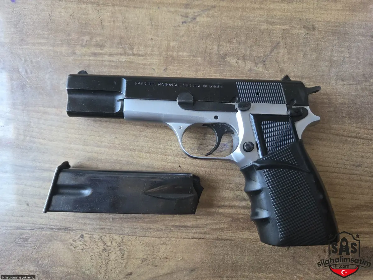 14 lü browning çok temiz. - 2