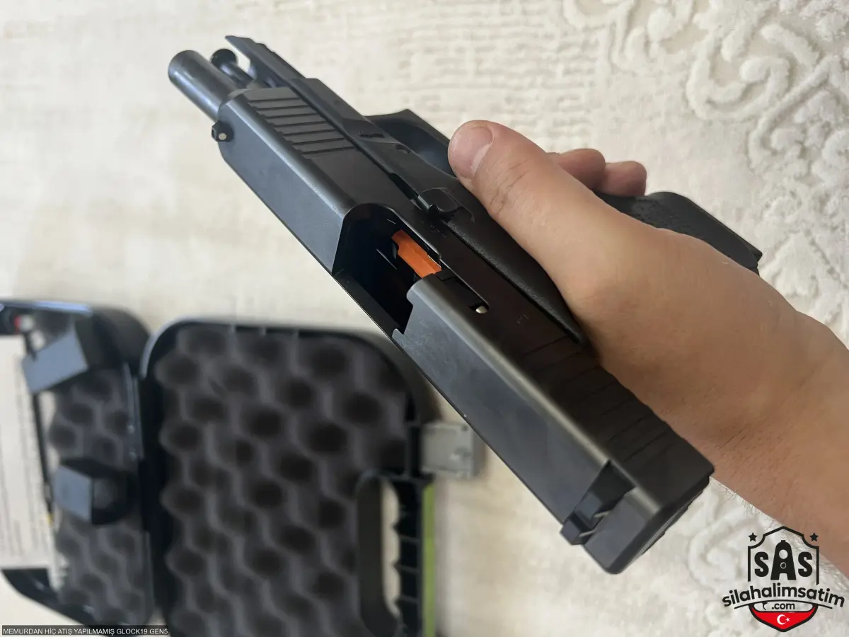 MEMURDAN HİÇ ATIŞ YAPILMAMIŞ GLOCK19 GEN5 - 3