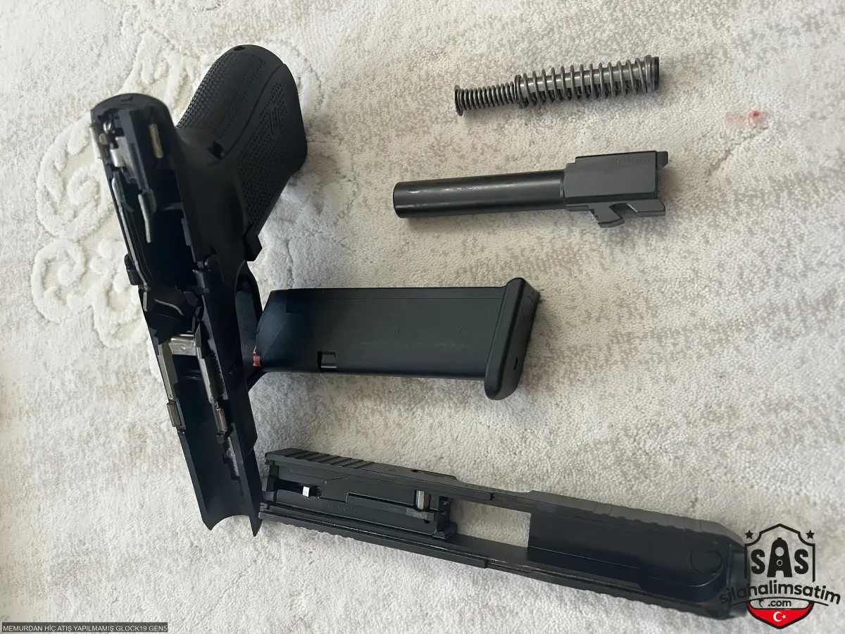 MEMURDAN HİÇ ATIŞ YAPILMAMIŞ GLOCK19 GEN5 - 4