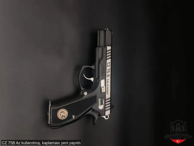 CZ 75B Az kullanılmış, kaplaması yeni yapıldı