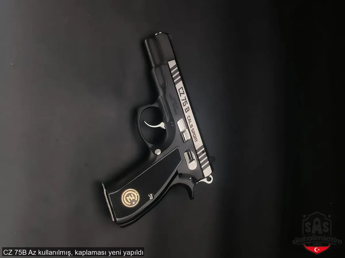 CZ 75B Az kullanılmış, kaplaması yeni yapıldı - 3