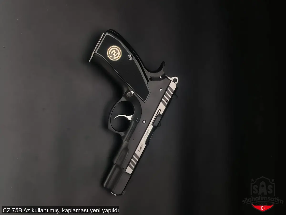 CZ 75B Az kullanılmış, kaplaması yeni yapıldı - 4