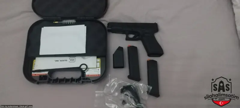 Sıfır hiç kullanılmadı. Glock g47 mos