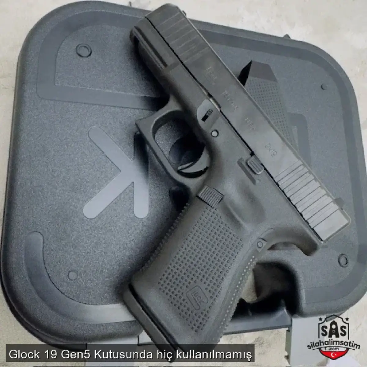 Glock 19 Gen5 Kutusunda hiç kullanılmamış
