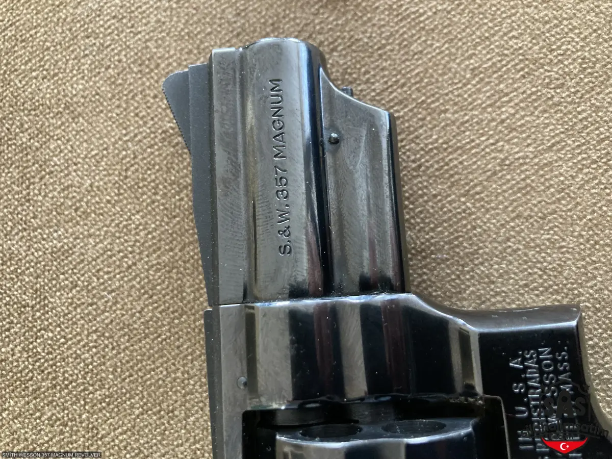 SMİTH WESSON 357 MAGNUM REVOLVER - 3
