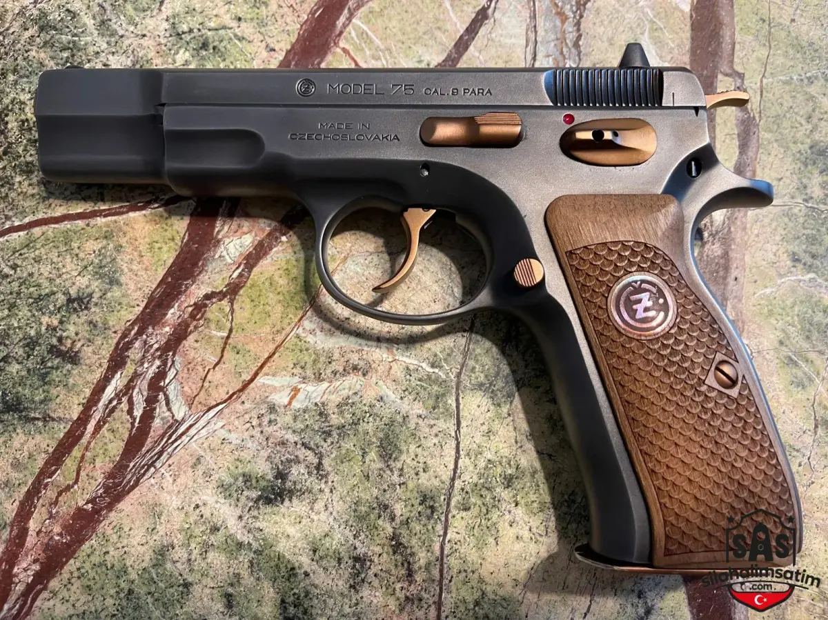 CZ 75A, 1980 model, Türkiye'ye ilk gelenlerden, koleksiyonluk