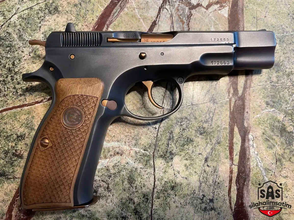 CZ 75A, 1980 model, Türkiye'ye ilk gelenlerden, koleksiyonluk - 2