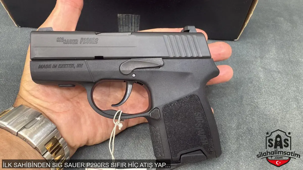 İLK SAHİBİNDEN SIG SAUER P290RS SIFIR HİÇ ATIŞ YAPILMADI TÜRKİYEDE NADİR BULUNAN MODELDİR - 3