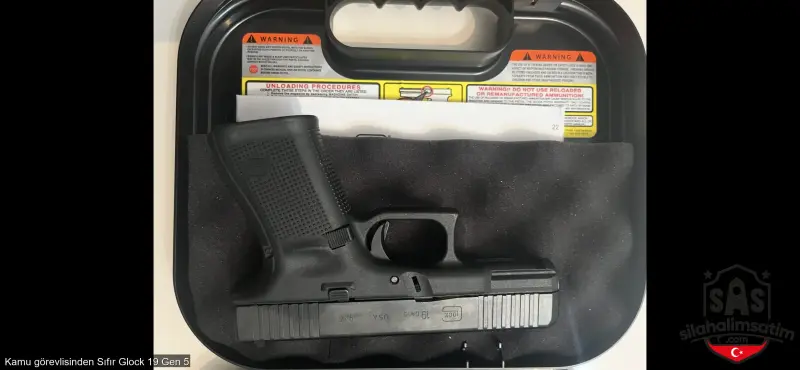 Kamu görevlisinden Sıfır Glock 19 Gen 5