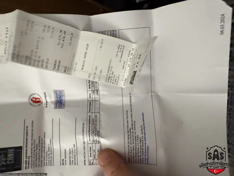 AIMPOINT 3.5 MOA - Red Dot Reflex Sight with Integrated Acro™ Interface