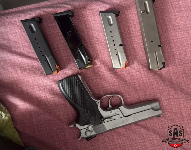 5906 SMİTH WESSON BEYAZ TETİK TEMİZ