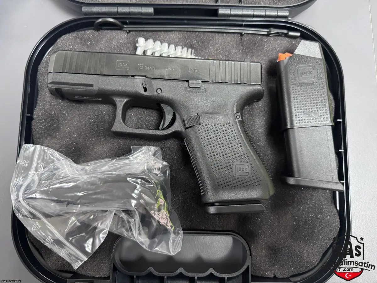 Glock 19 Gen 5 Sıfır  - 1