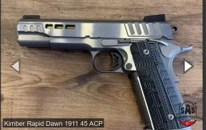 Kimber Rapid Dawn 1911 45 ACP