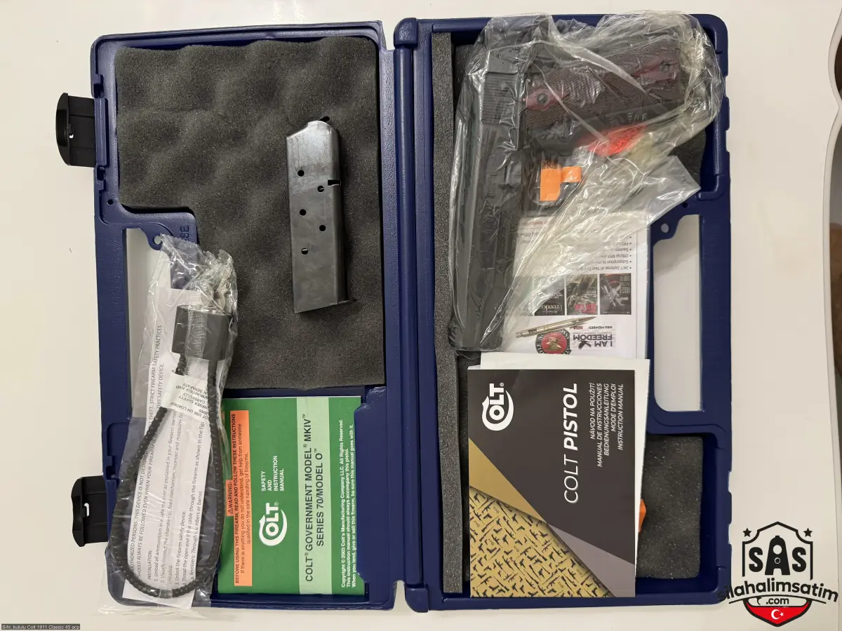 Sıfır, kutulu Colt 1911 Classic 45 acp - 2