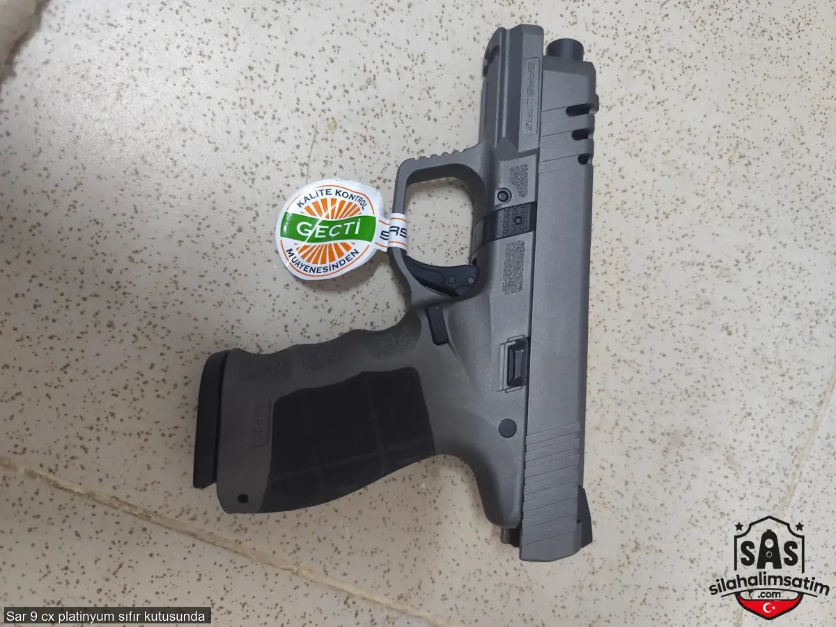 Sar 9 cx platinyum sıfır kutusunda 
