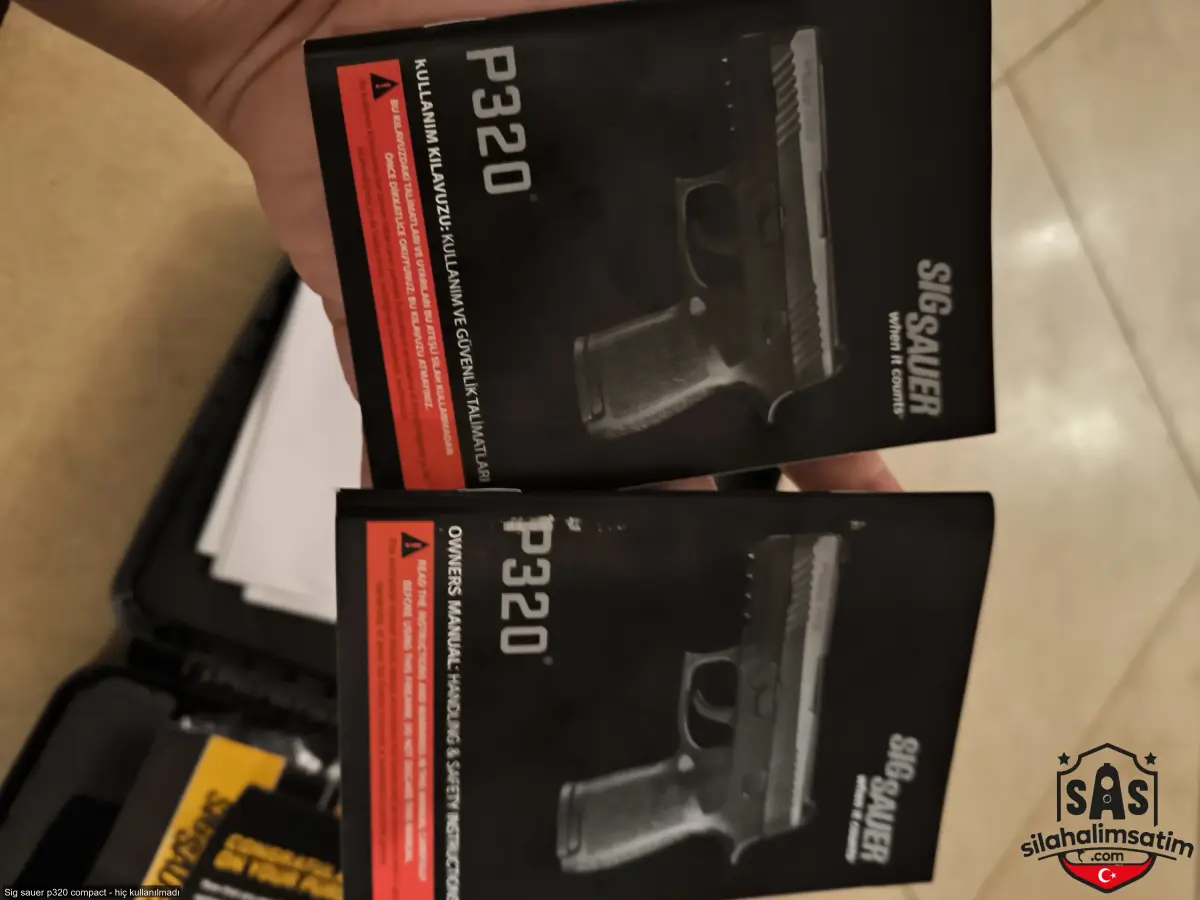 Sig sauer p320 compact - hiç kullanılmadı - 5