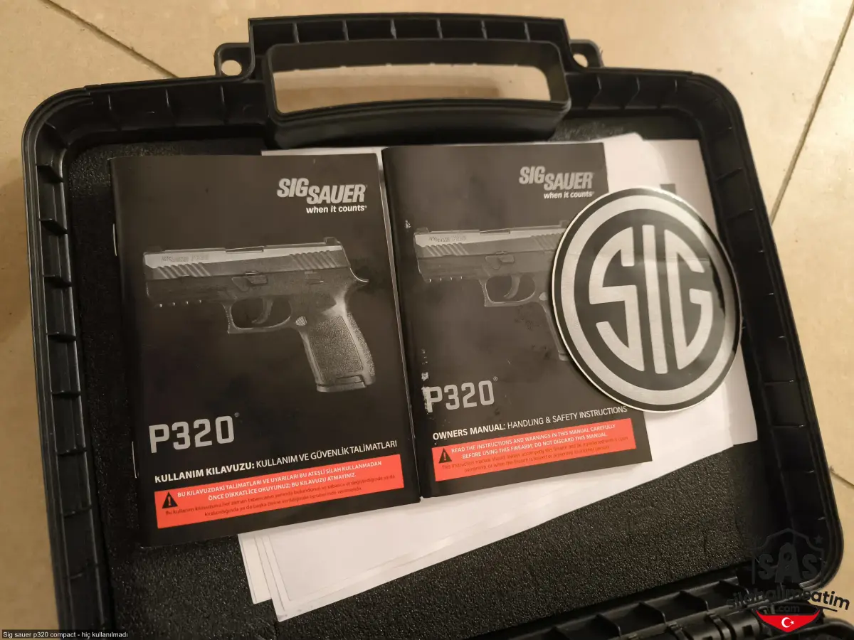 Sig sauer p320 compact - hiç kullanılmadı - 6