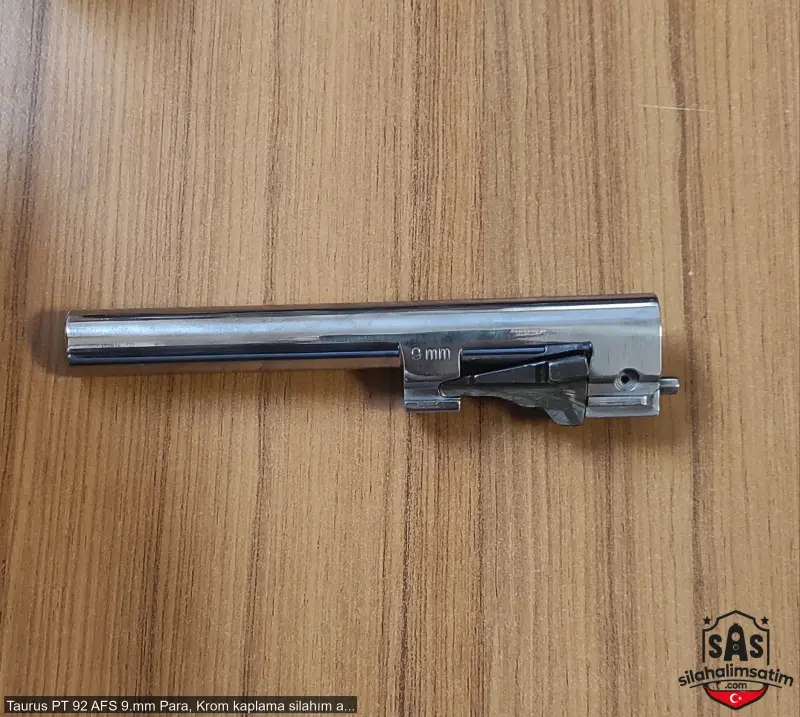 Taurus PT 92 AFS 9.mm Para, Krom kaplama silahım acil satılıktır.