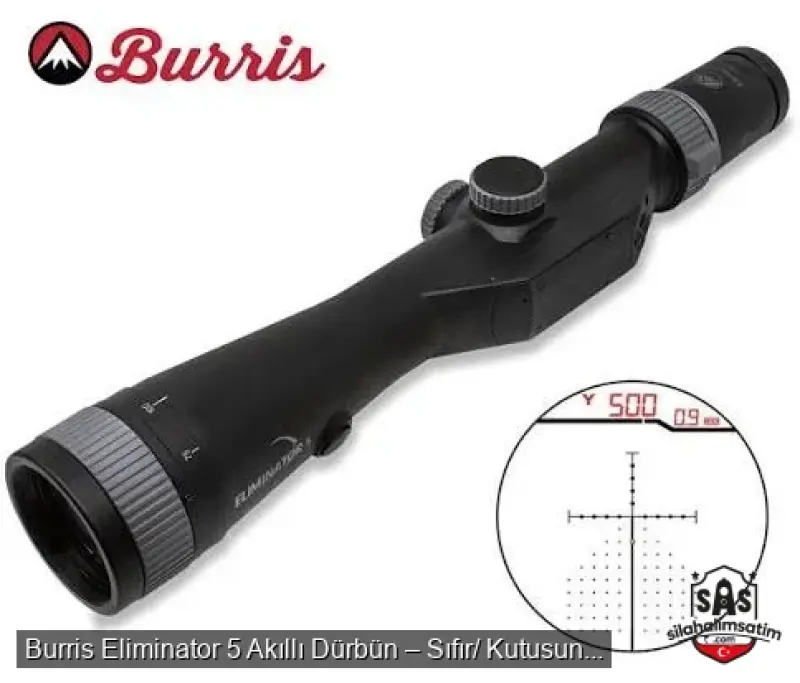 Burris Eliminator 5 Akıllı Dürbün – Sıfır/ Kutusunda