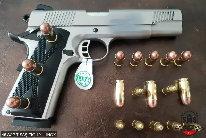 45 ACP TİSAŞ ZİG 1911 INOX