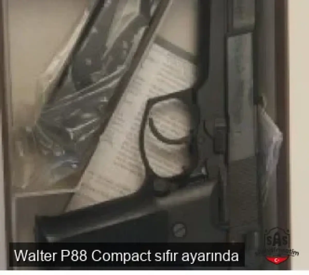 Walter P88 Compact sıfır ayarında - 2