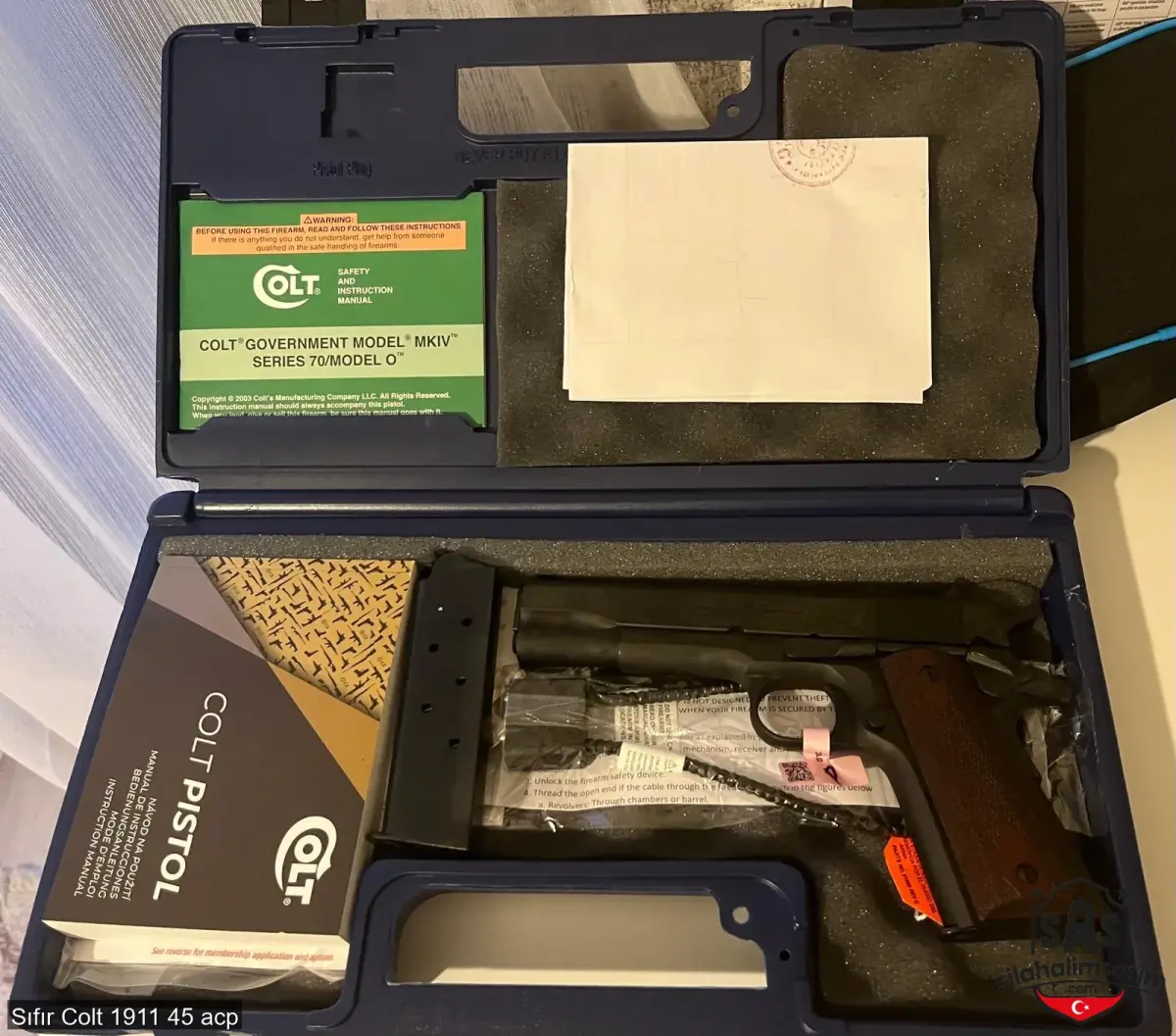 Sıfır Colt 1911 45 acp