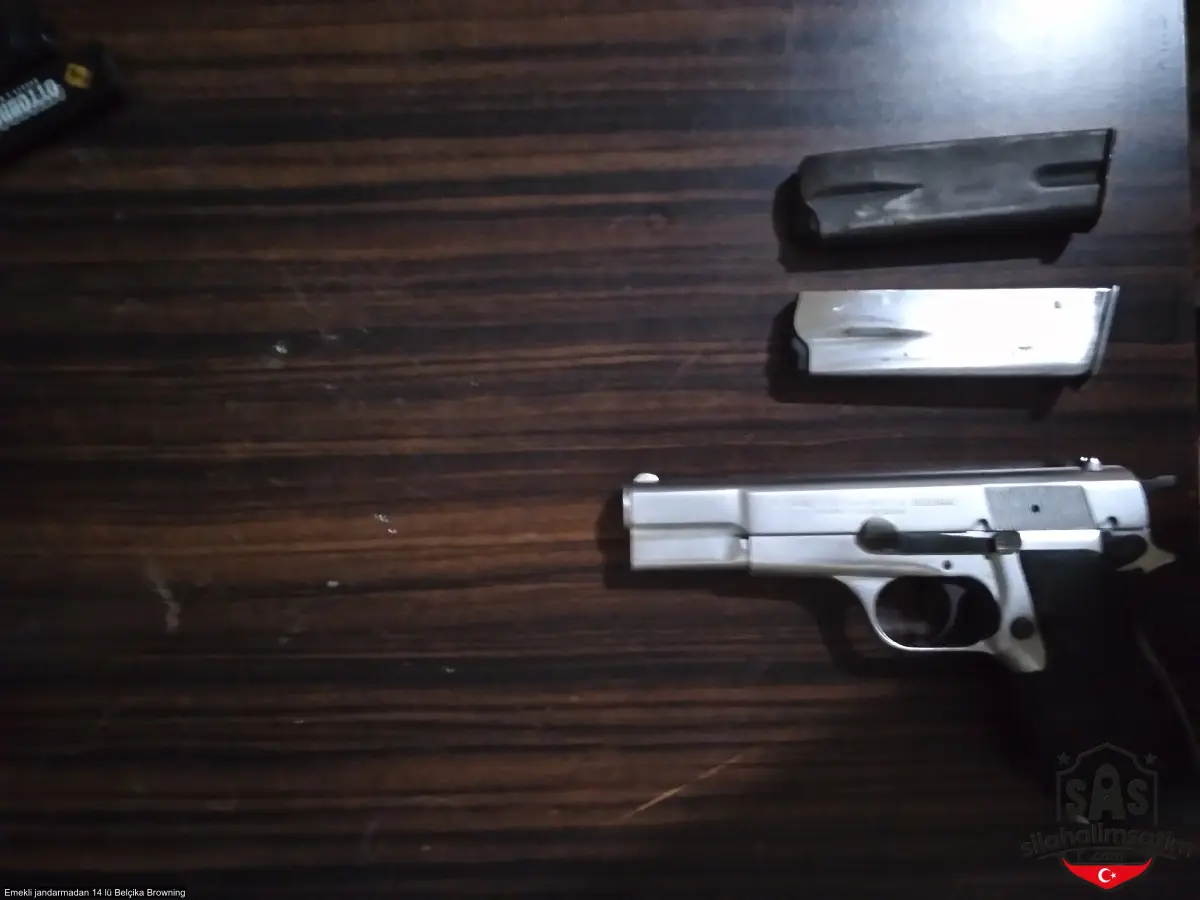 Emekli jandarmadan 14 lü Belçika Browning - 4