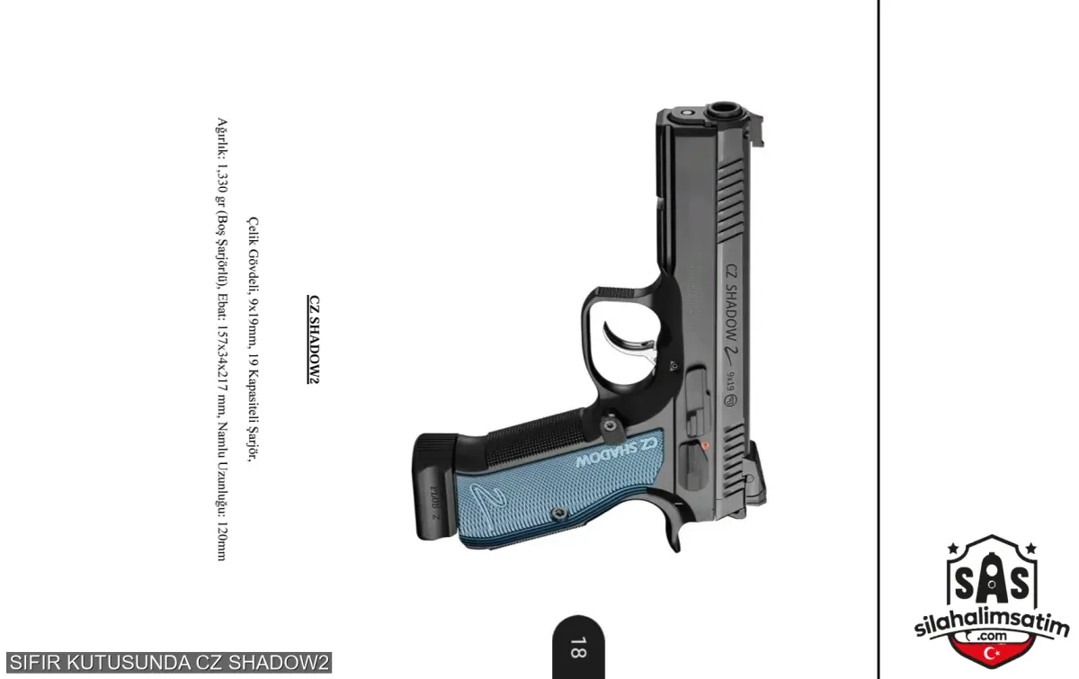 SIFIR KUTUSUNDA CZ SHADOW2 - 7