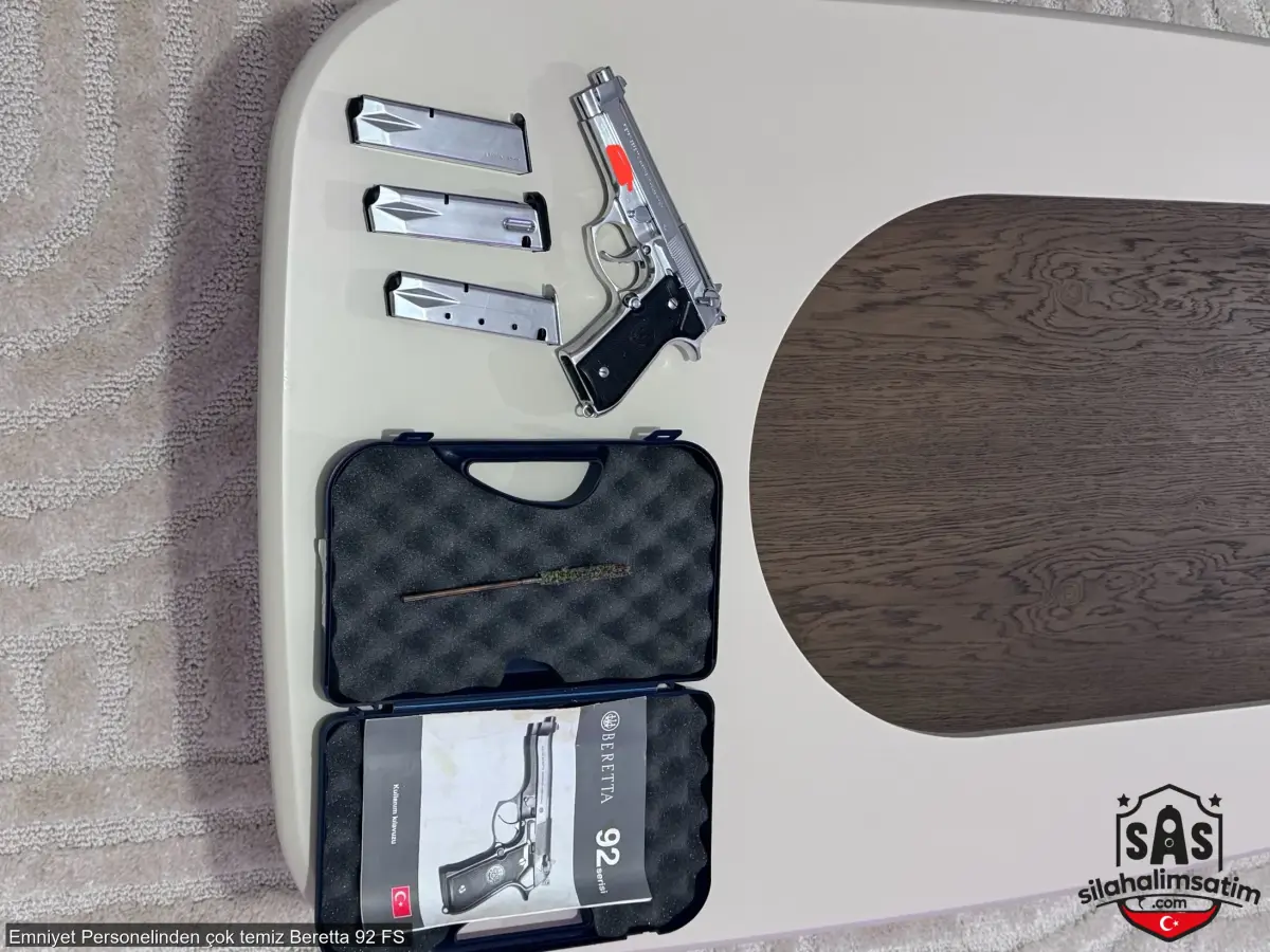 Emniyet Personelinden çok temiz Beretta 92 FS  - 1