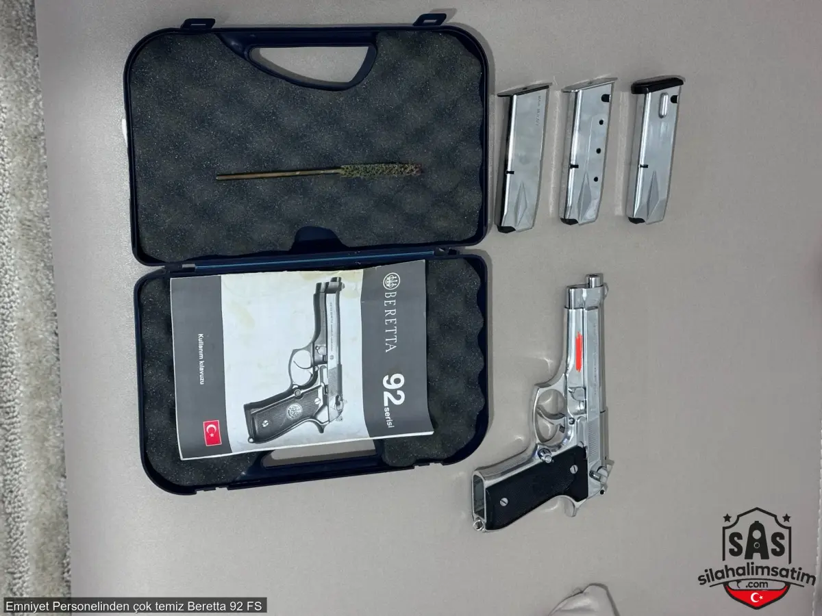 Emniyet Personelinden çok temiz Beretta 92 FS  - 2