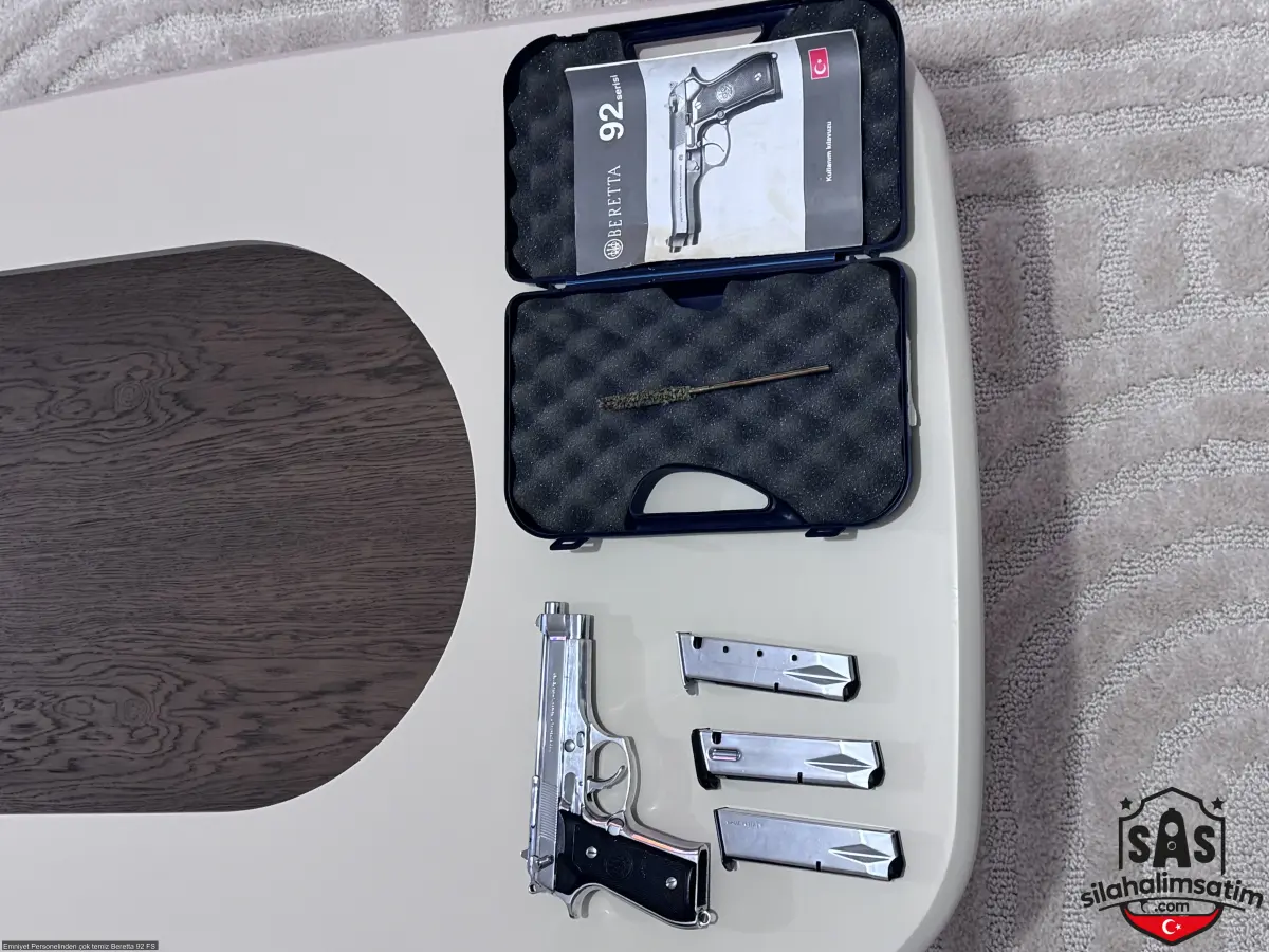 Emniyet Personelinden çok temiz Beretta 92 FS  - 3