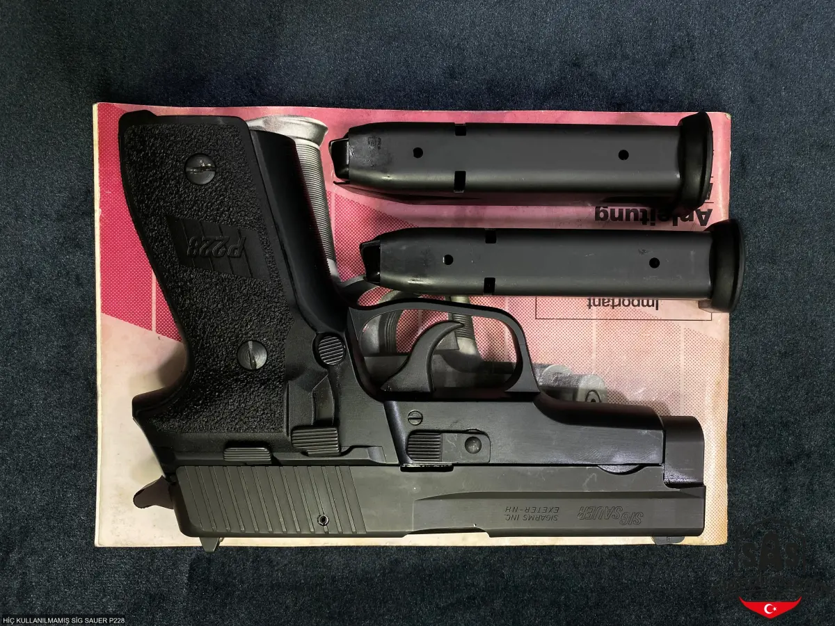 HİÇ KULLANILMAMIŞ SİG SAUER P228 - 4