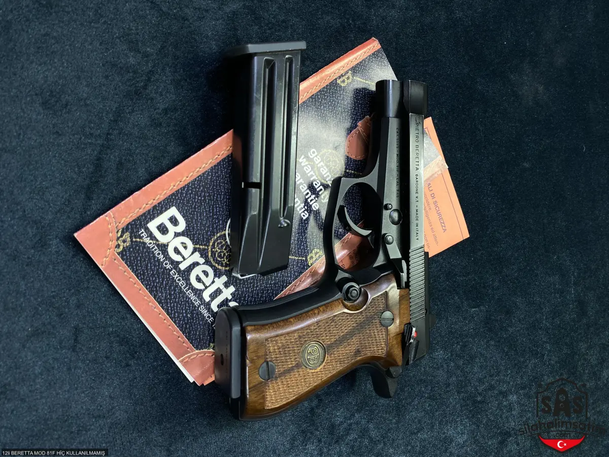 12li BERETTA MOD 81F HİÇ KULLANILMAMIŞ   - 2