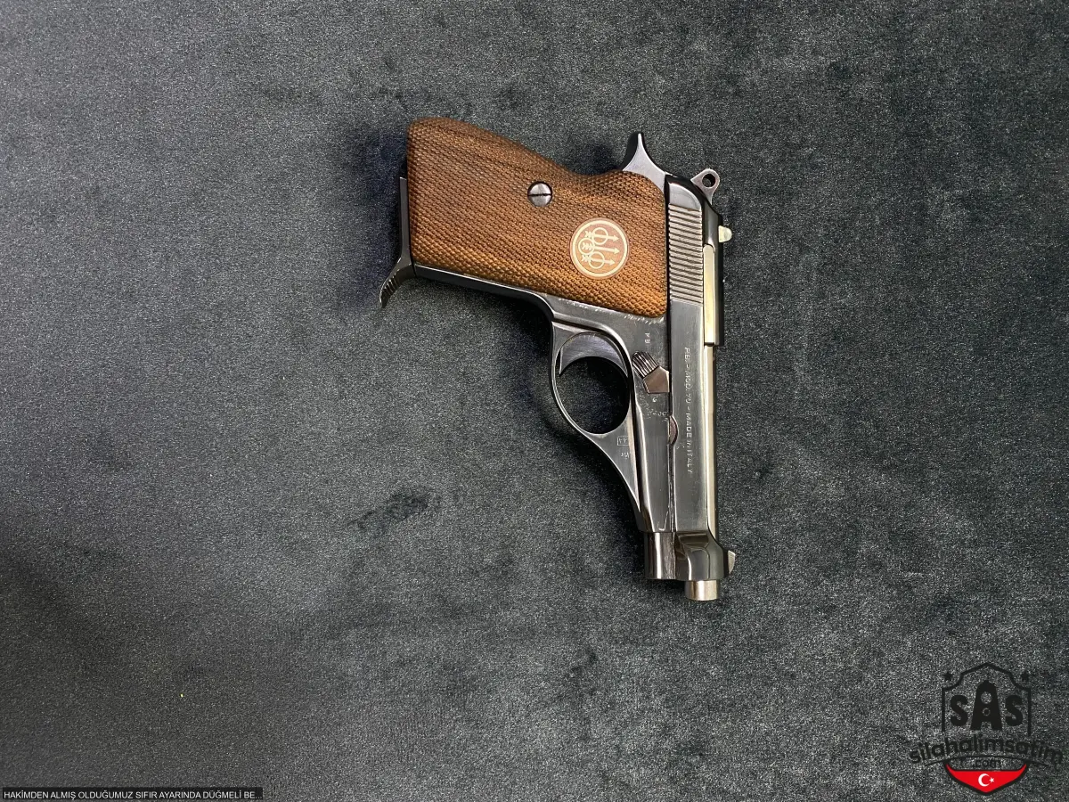 HAKİMDEN ALMIŞ OLDUĞUMUZ SIFIR AYARINDA DÜĞMELİ BERETTA MOD70  - 1