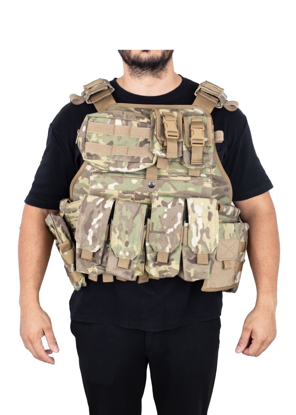 Safari Avm Tactical Balistik Hücum Yeleği Ekstra Plakalı