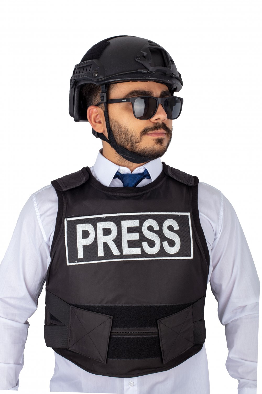 Safari Press Basın Medya Kurşun Geçirmez İç Yelek